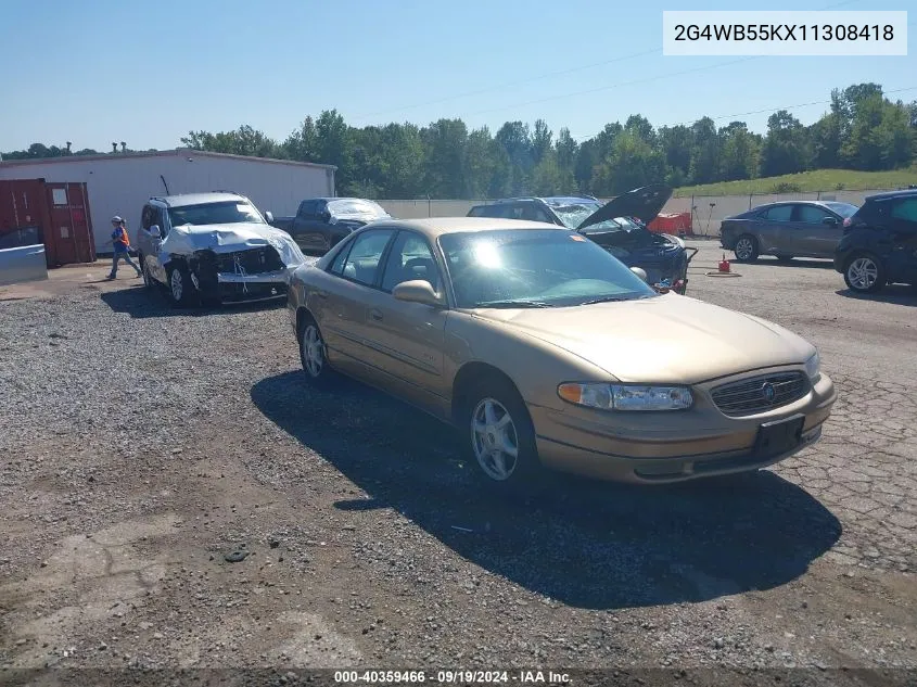 2001 Buick Regal Ls VIN: 2G4WB55KX11308418 Lot: 40359466