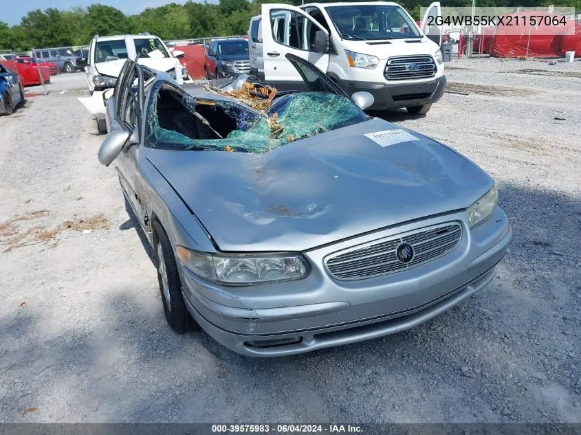 2002 Buick Regal Ls VIN: 2G4WB55KX21157064 Lot: 39575983