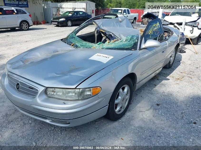 2002 Buick Regal Ls VIN: 2G4WB55KX21157064 Lot: 39575983