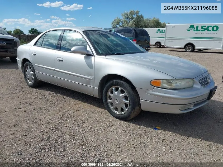 2002 Buick Regal Ls VIN: 2G4WB55KX21196088 Lot: 39691932