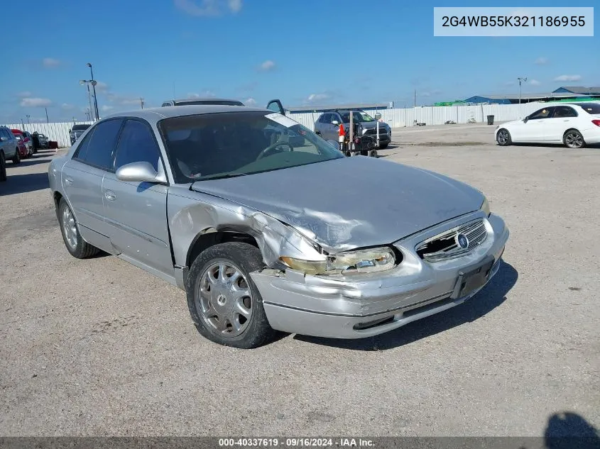 2G4WB55K321186955 2002 Buick Regal Ls