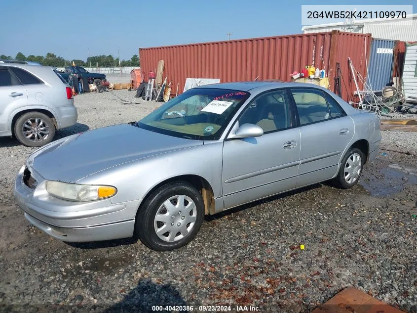 2G4WB52K421109970 2002 Buick Regal Ls