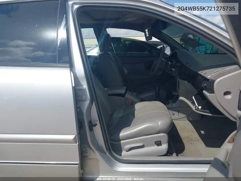 2002 Buick Regal Ls VIN: 2G4WB55K721275735 Lot: 44748119