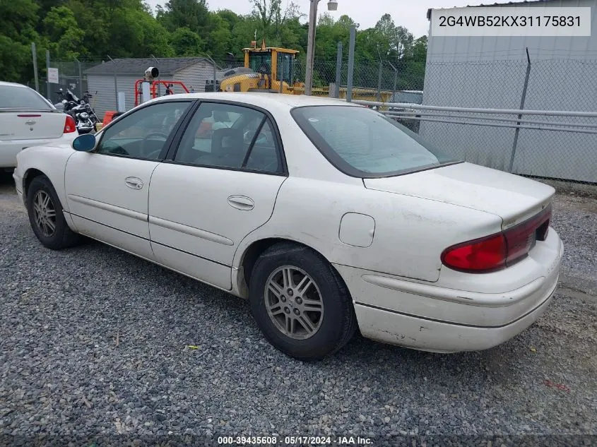 2003 Buick Regal Ls VIN: 2G4WB52KX31175831 Lot: 39435608