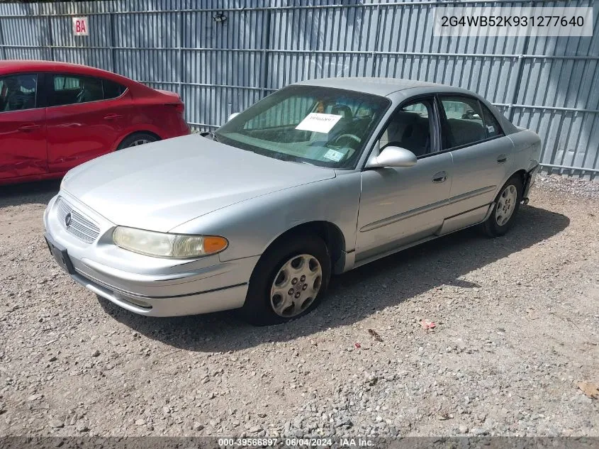 2G4WB52K931277640 2003 Buick Regal Ls