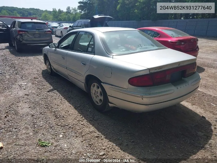 2G4WB52K931277640 2003 Buick Regal Ls