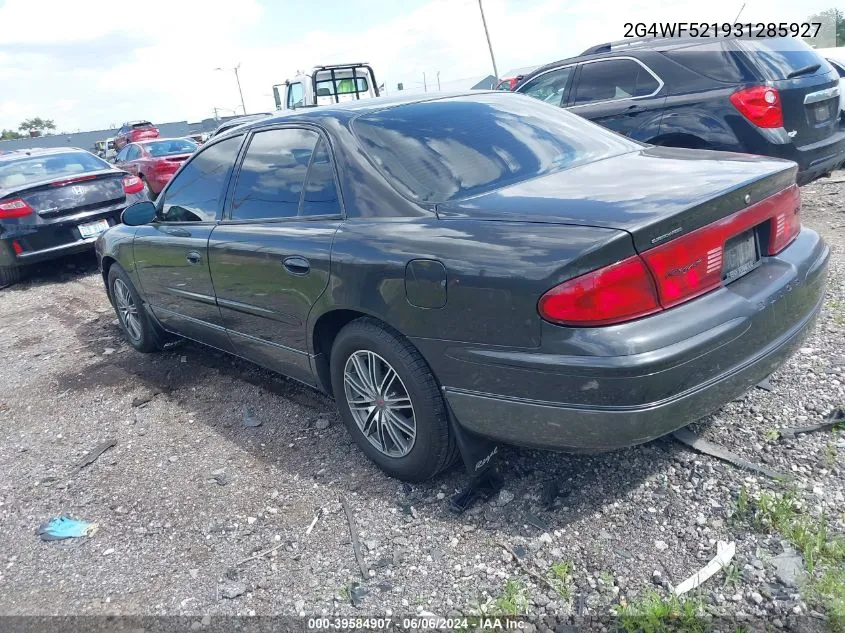 2003 Buick Regal Gs VIN: 2G4WF521931285927 Lot: 39584907