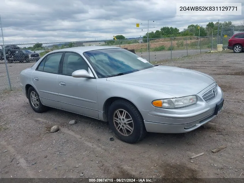 2003 Buick Regal Ls VIN: 2G4WB52K831129771 Lot: 39674715