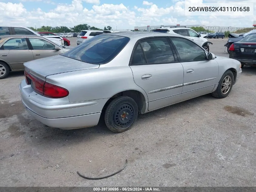 2G4WB52K431101658 2003 Buick Regal Ls