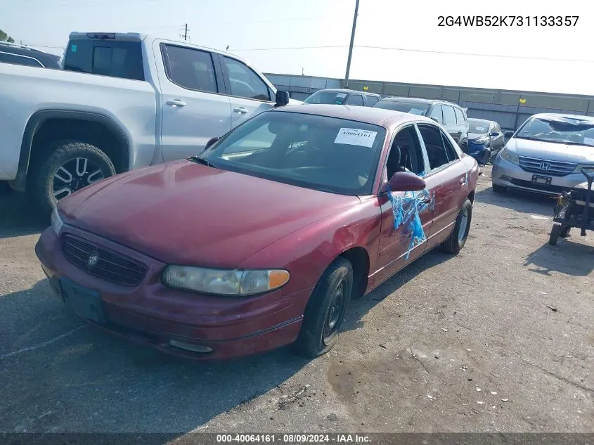 2003 Buick Regal Ls VIN: 2G4WB52K731133357 Lot: 40064161