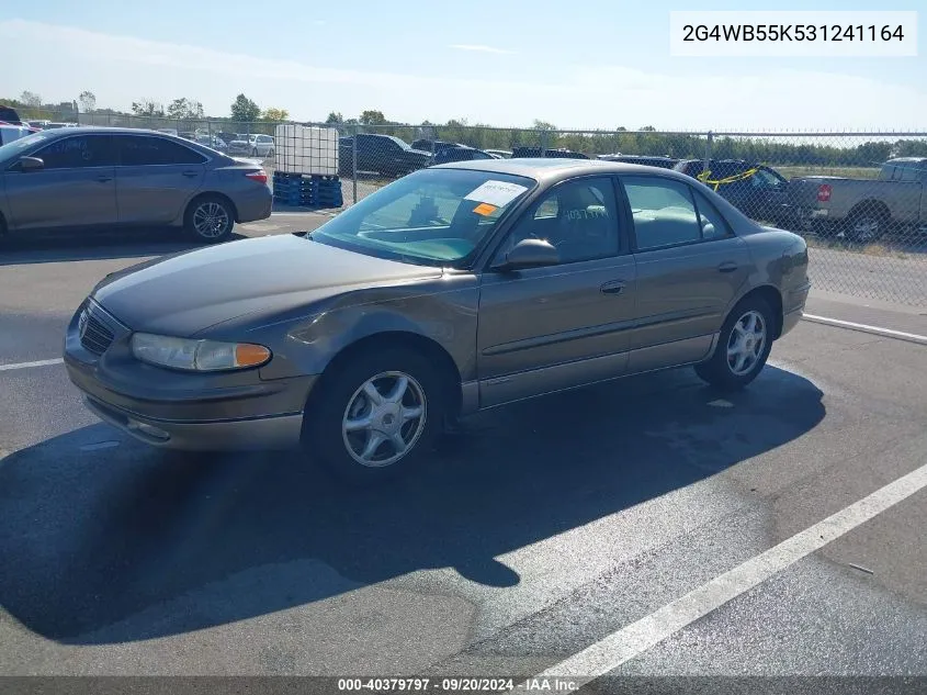 2003 Buick Regal Ls VIN: 2G4WB55K531241164 Lot: 40379797