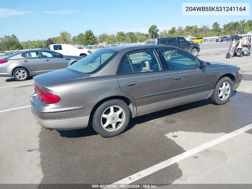 2003 Buick Regal Ls VIN: 2G4WB55K531241164 Lot: 40379797