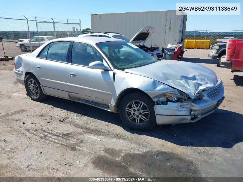 2G4WB52K931133649 2003 Buick Regal Ls