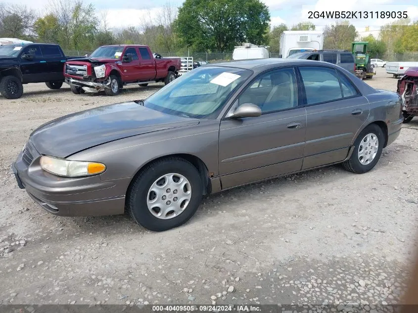 2003 Buick Regal Ls VIN: 2G4WB52K131189035 Lot: 40409505