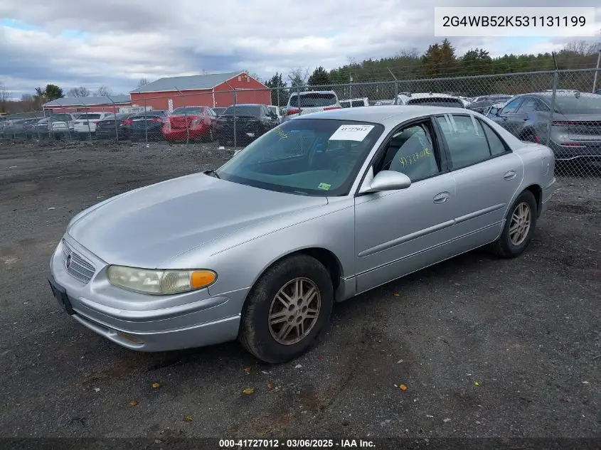2003 Buick Regal Ls VIN: 2G4WB52K531131199 Lot: 41727012