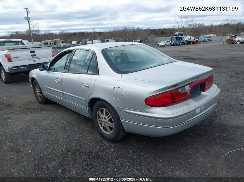 2003 Buick Regal Ls VIN: 2G4WB52K531131199 Lot: 41727012