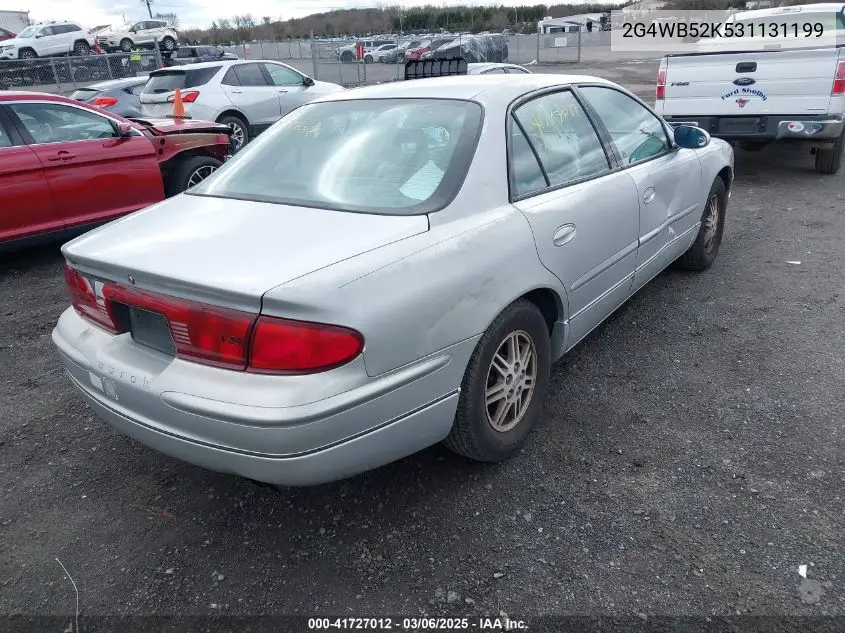 2003 Buick Regal Ls VIN: 2G4WB52K531131199 Lot: 41727012