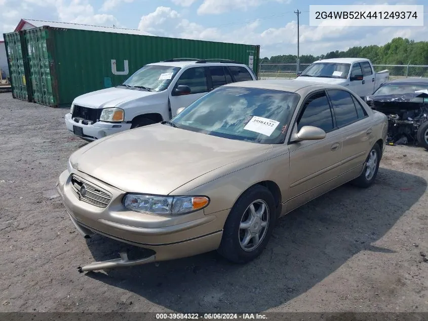 2G4WB52K441249374 2004 Buick Regal Ls