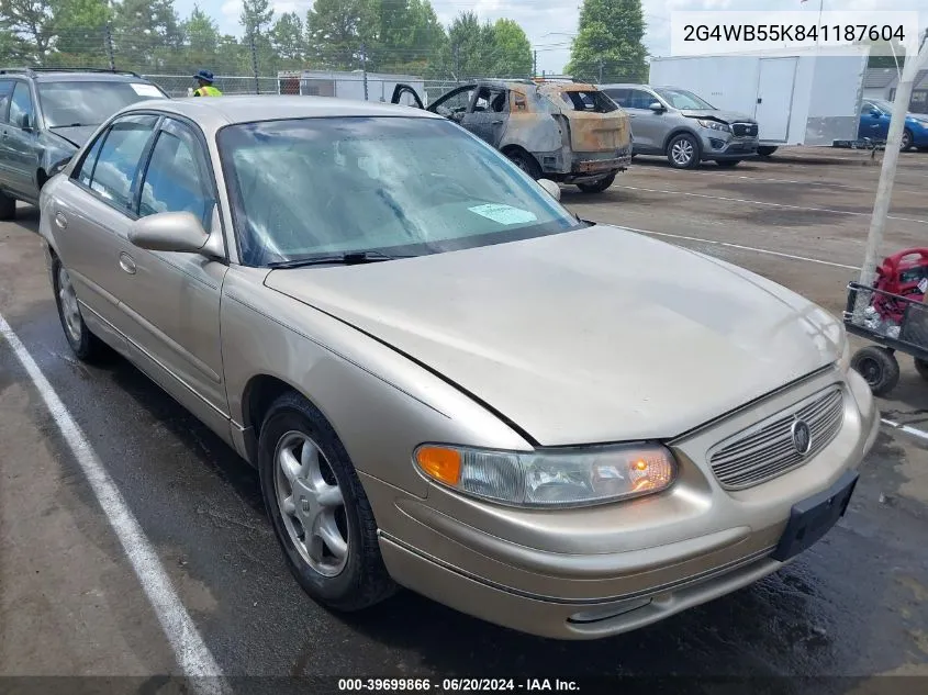 2004 Buick Regal Ls VIN: 2G4WB55K841187604 Lot: 39699866