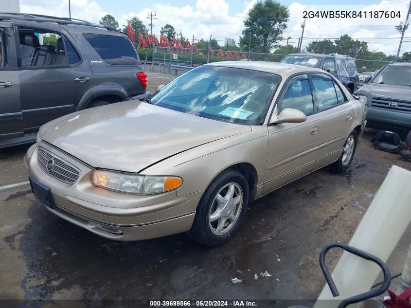 2004 Buick Regal Ls VIN: 2G4WB55K841187604 Lot: 39699866