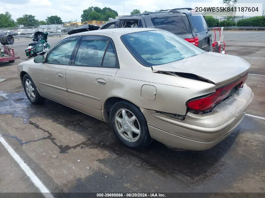 2004 Buick Regal Ls VIN: 2G4WB55K841187604 Lot: 39699866