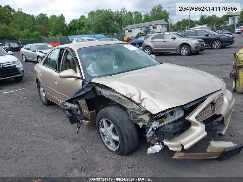 2G4WB52K141170566 2004 Buick Regal Ls