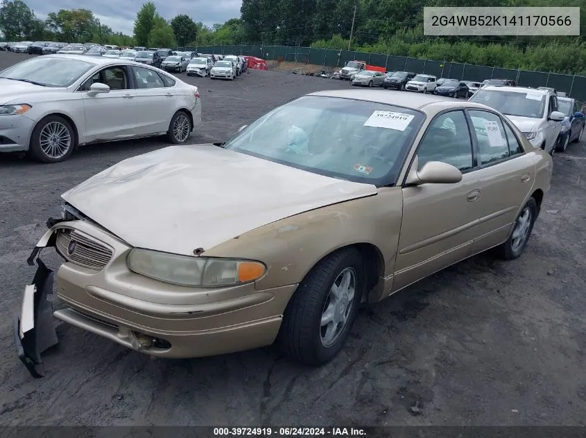 2G4WB52K141170566 2004 Buick Regal Ls