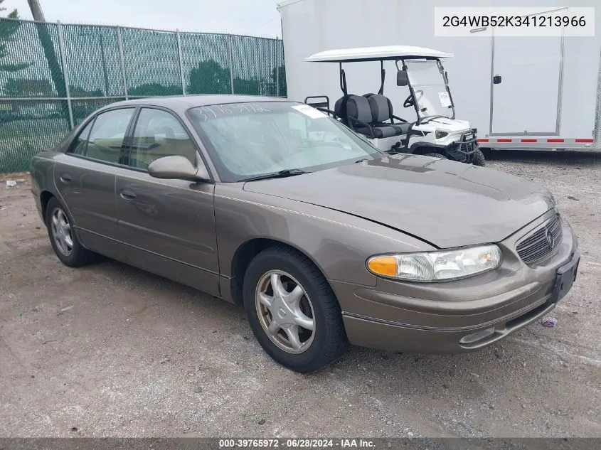 2004 Buick Regal Ls VIN: 2G4WB52K341213966 Lot: 39765972