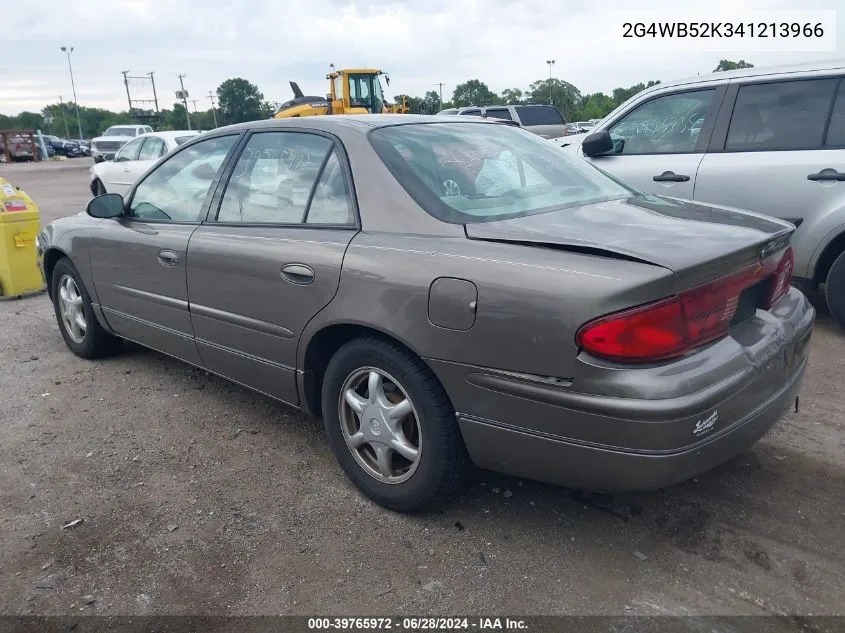 2004 Buick Regal Ls VIN: 2G4WB52K341213966 Lot: 39765972