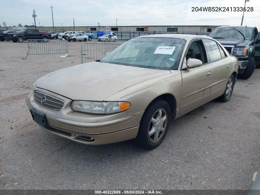 2004 Buick Regal Ls VIN: 2G4WB52K241333628 Lot: 40222689