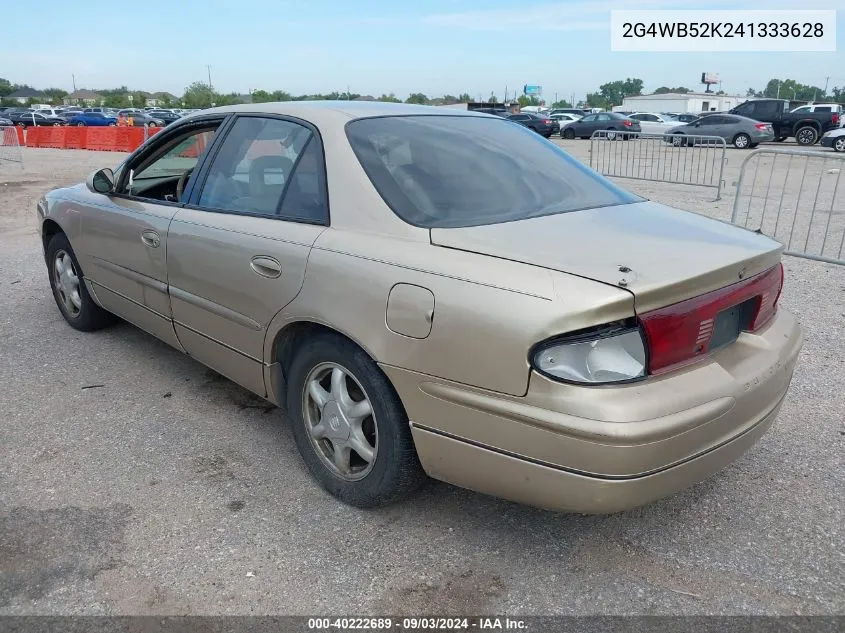 2004 Buick Regal Ls VIN: 2G4WB52K241333628 Lot: 40222689