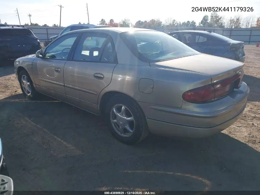 2G4WB52K441179326 2004 Buick Regal Ls
