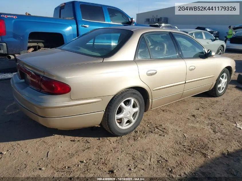 2G4WB52K441179326 2004 Buick Regal Ls