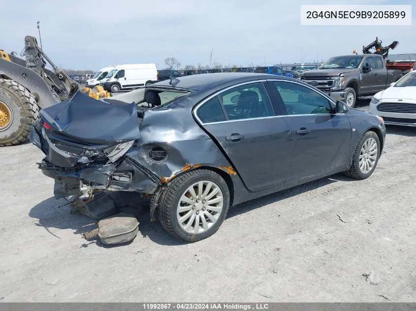 2G4GN5EC9B9205899 2011 Buick Regal