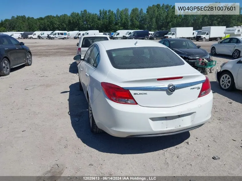 W04GP5EC2B1007601 2011 Buick Regal