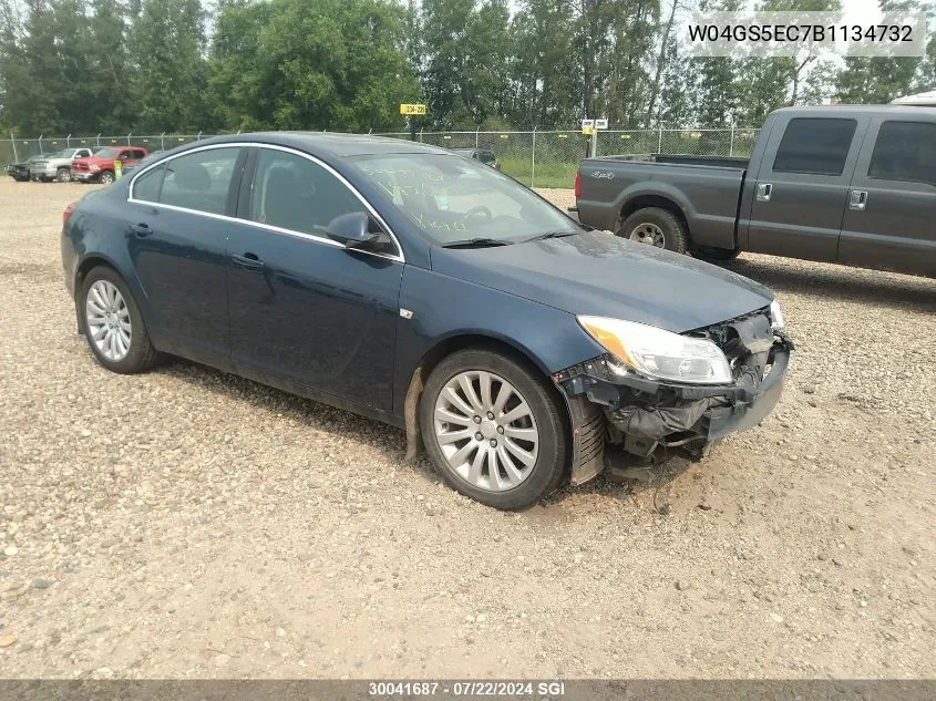 W04GS5EC7B1134732 2011 Buick Regal Cxl