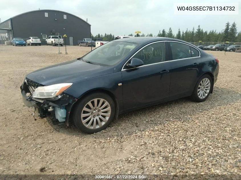 2011 Buick Regal Cxl VIN: W04GS5EC7B1134732 Lot: 30041687