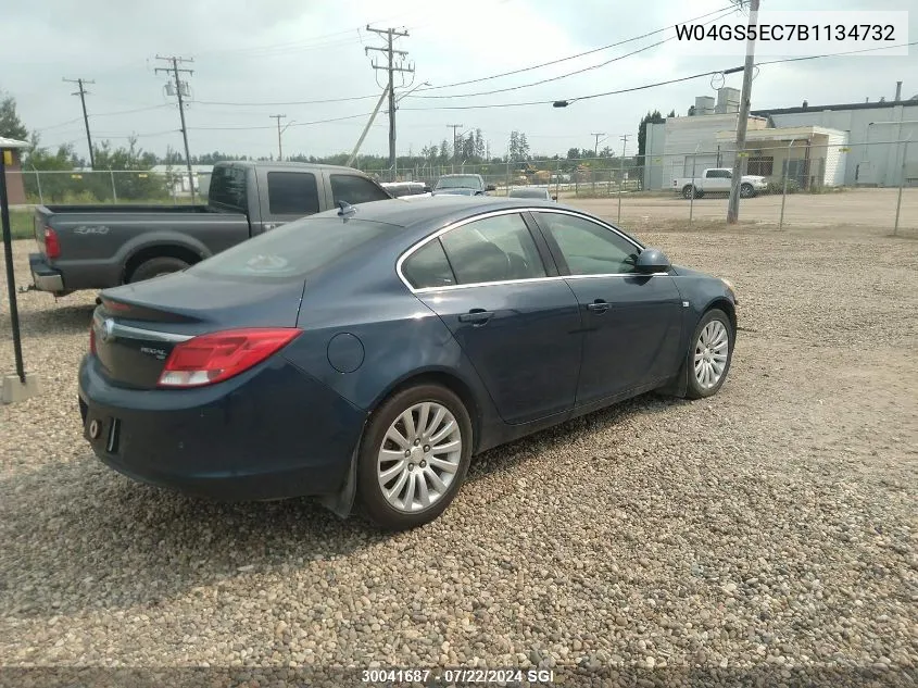 2011 Buick Regal Cxl VIN: W04GS5EC7B1134732 Lot: 30041687