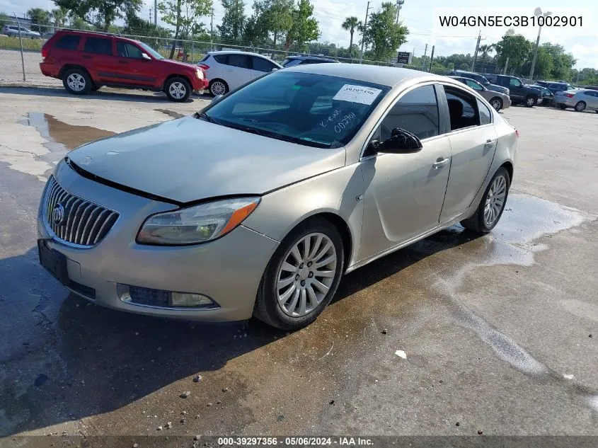 2011 Buick Regal Cxl Russelsheim VIN: W04GN5EC3B1002901 Lot: 39297356