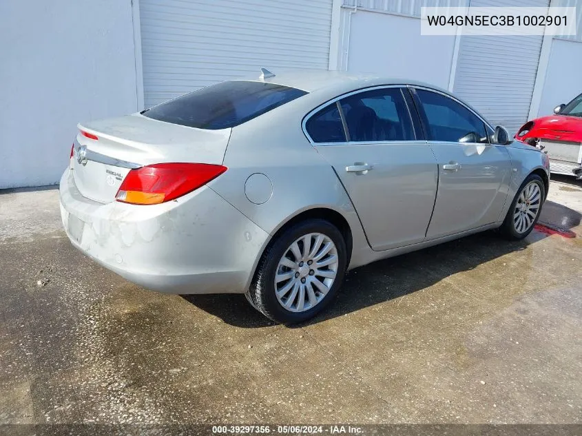 2011 Buick Regal Cxl Russelsheim VIN: W04GN5EC3B1002901 Lot: 39297356