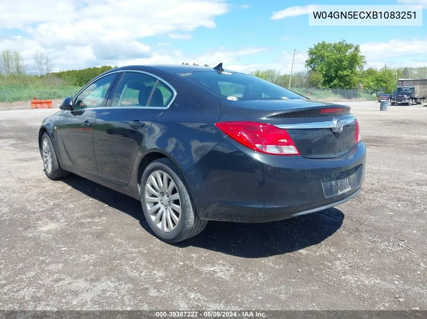 W04GN5ECXB1083251 2011 Buick Regal Cxl Russelsheim