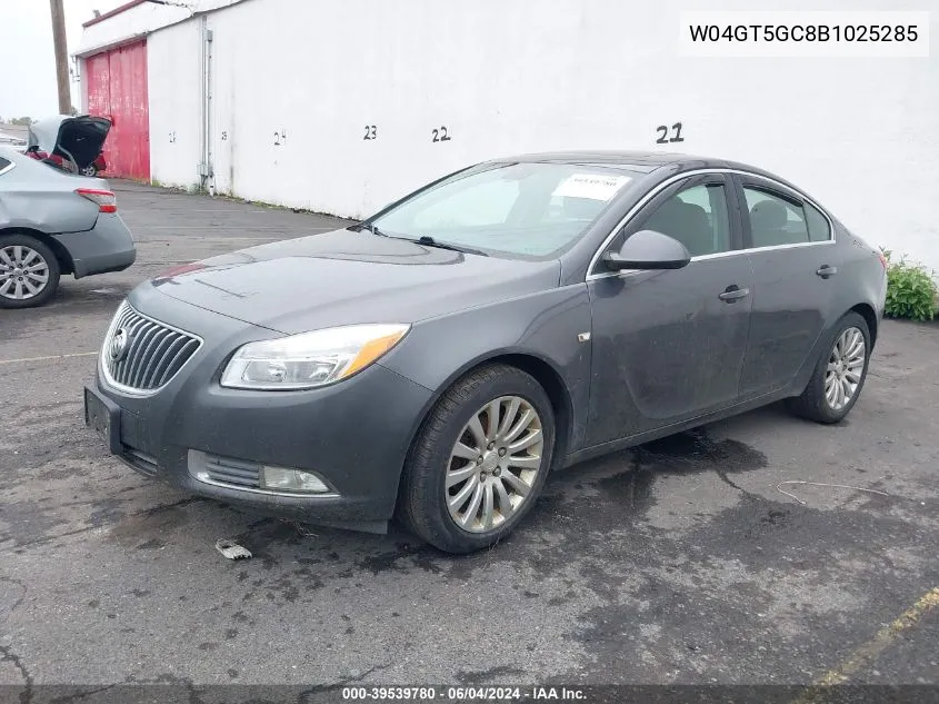 W04GT5GC8B1025285 2011 Buick Regal Cxl Russelsheim