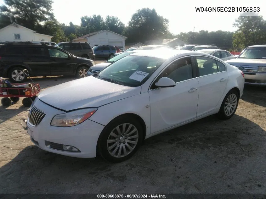 W04GN5EC2B1056853 2011 Buick Regal Cxl Russelsheim