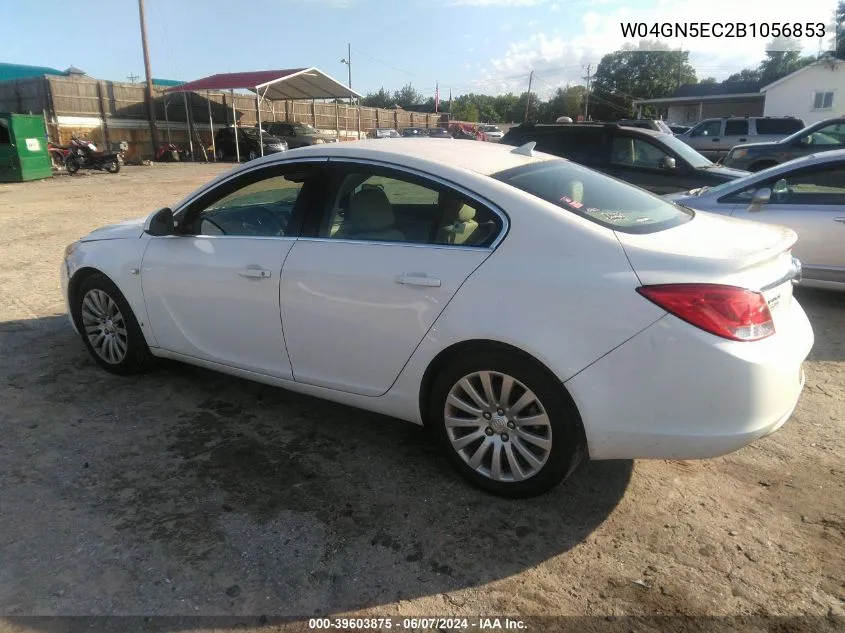 2011 Buick Regal Cxl Russelsheim VIN: W04GN5EC2B1056853 Lot: 39603875