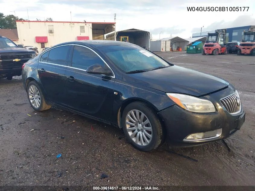 W04GU5GC8B1005177 2011 Buick Regal Cxl Russelsheim