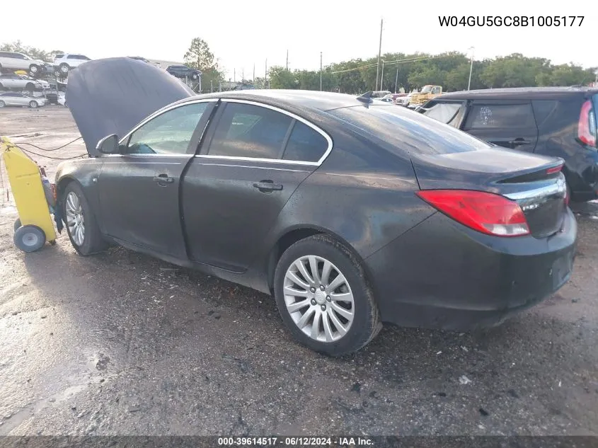 W04GU5GC8B1005177 2011 Buick Regal Cxl Russelsheim