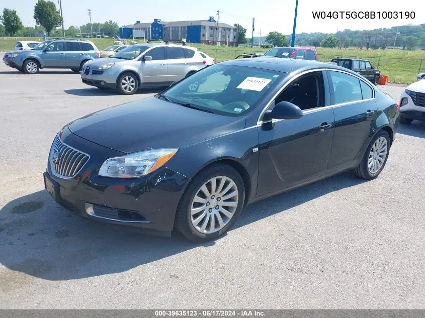 W04GT5GC8B1003190 2011 Buick Regal Cxl