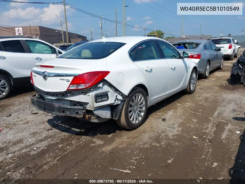 W04GR5EC5B1010549 2011 Buick Regal Cxl Russelsheim