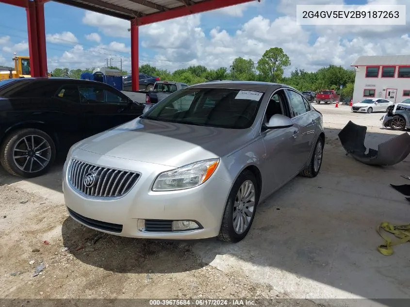 2G4GV5EV2B9187263 2011 Buick Regal Cxl Turbo Oshawa