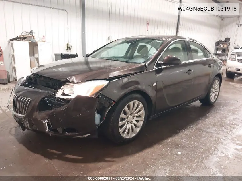 W04GN5EC0B1031918 2011 Buick Regal Cxl Russelsheim